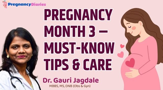तीसरा महीना प्रेगनेंसी में – एंटी स्कैन, डबल मार्कर टेस्ट, लक्षण और ज़रूरी सावधानियाँ